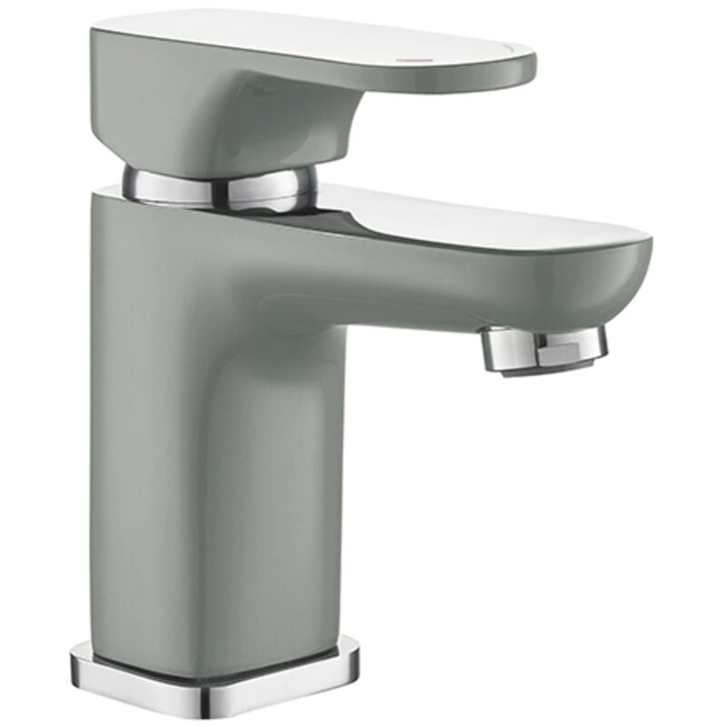 Edouard Rousseau - Mitigeur Lavabo elliot - Gris / Chromé