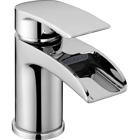 Edouard Rousseau – Mitigeur lavabo LEVIN LAMELLAIRE chromé – Mécanisme cartouche céramique Ø 35 mm – Économie d’eau jusqu’à 50 % – Bec fixe effet cascade