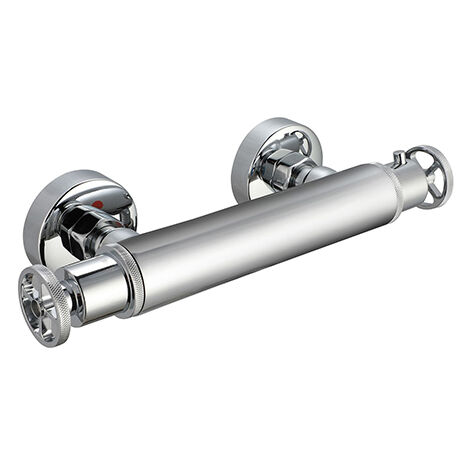 Edouard Rousseau – Mitigeur Thermostatique Douche MADDY Chromé – Cartouche Céramique – Corps Froid – Entraxe 150 mm