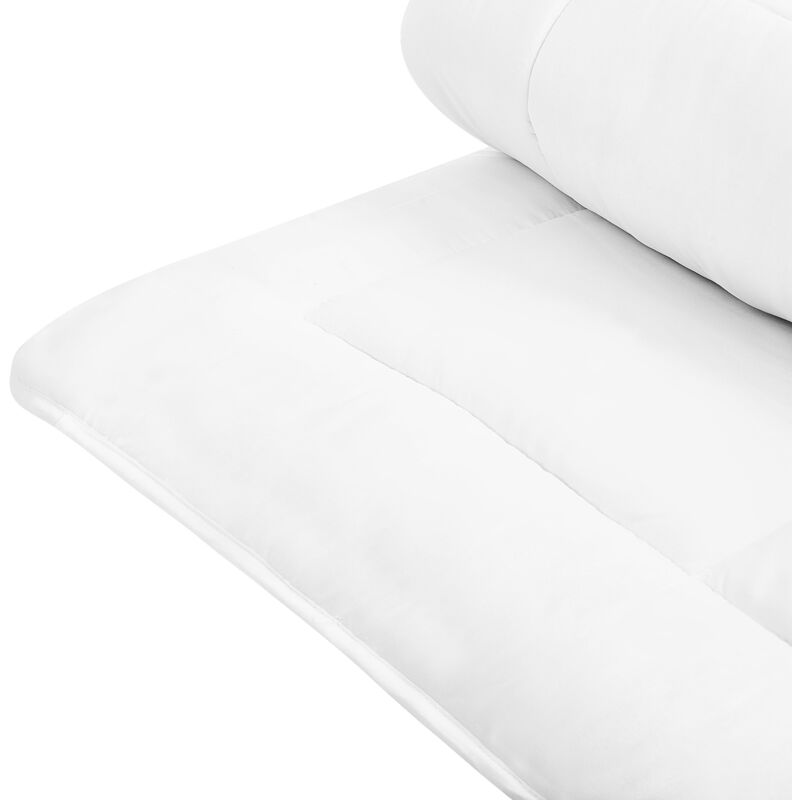 

Edredón de microfibra blanco 200 x 220 cm KABRU