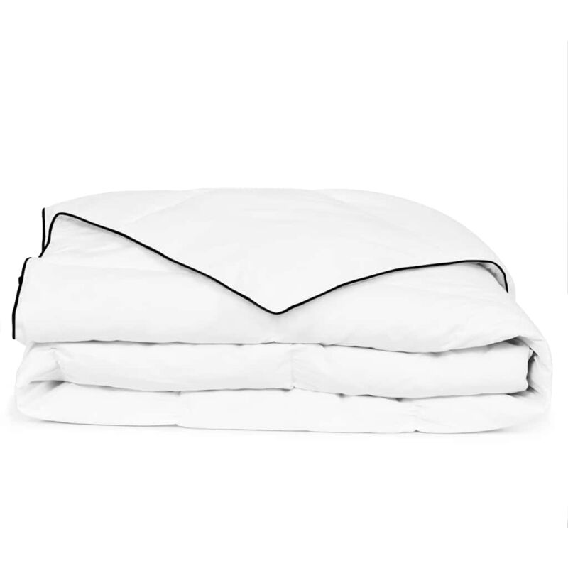 

Edredón de plumón de invierno 240x220 cm - Blanco - Vidaxl
