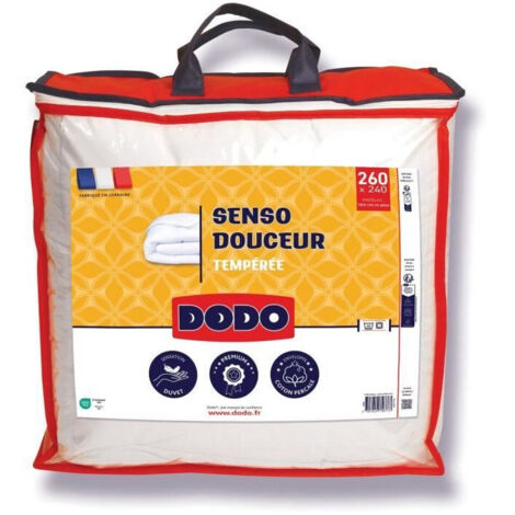 Edredón Dodo senso douceur blanco 240 x 260 cm