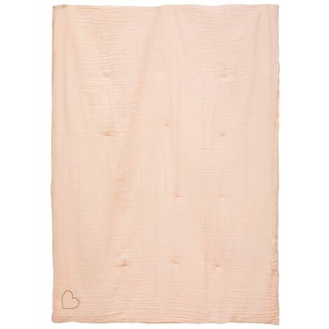 Édredon en Coton Enfant 100x140cm Rose