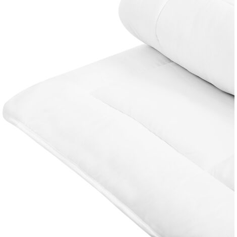 Edredón microfibra relleno de poliéster 155 x 200 cm personas alérgicas Lemberg