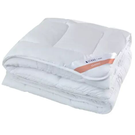 Edredón nórdico de verano 155x200 CLASSIC Senna Home Blanco