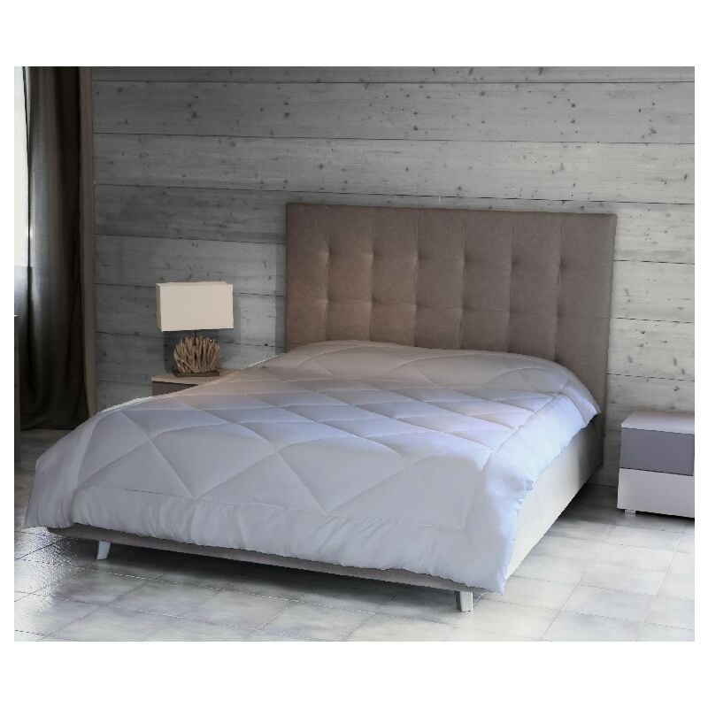 

Edredon One - Liso, sencillo, de invierno - para la cama - Blanco en Microfibra, 150 x 200 cm