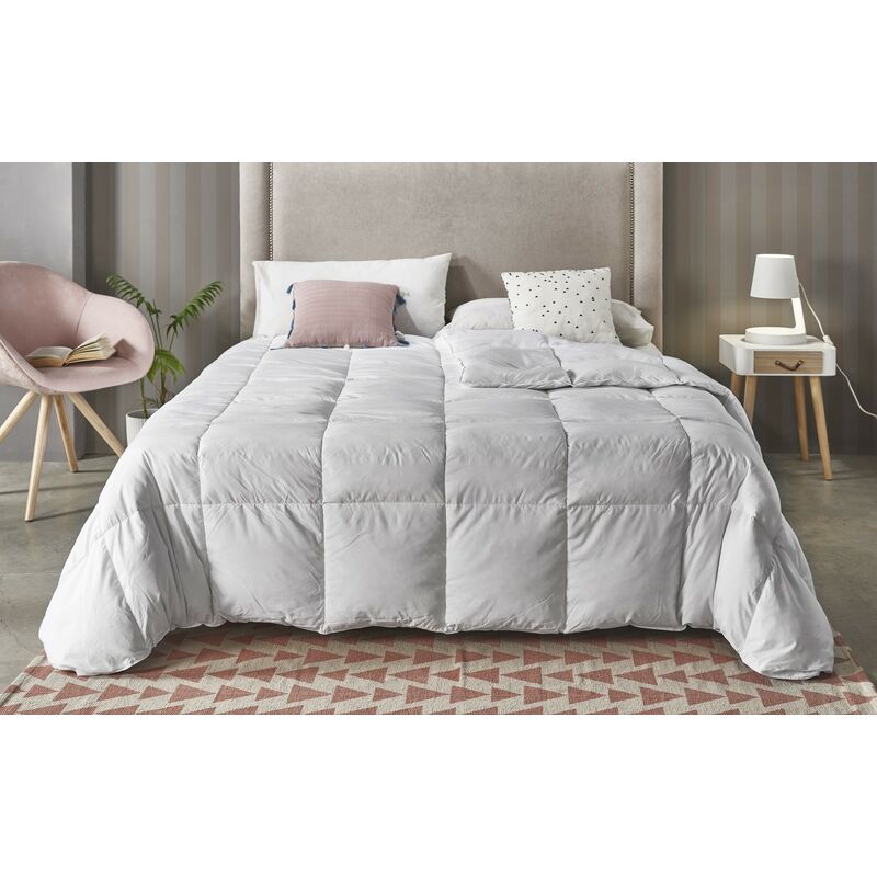 

Matris - Edredón Relleno Nórdico 90% Plumas 160x220 para 80/90/100/105 Ligero