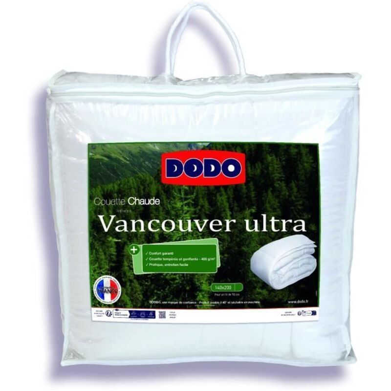 Vancouver Dodo Duvet 140x200 Cm Ultra Hergestellt In Frankreich