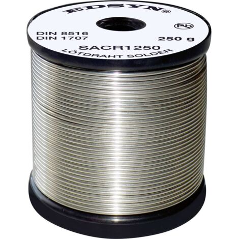 Edsyn SACR15250 Stagno senza piombo argento 250 g