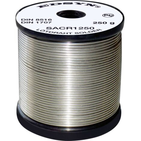 Edsyn SACR15250 Stagno senza piombo argento 250 g