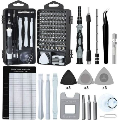 E·Durable kit tournevis de précision kit tools petit boite tournevis torx pour macbook,iphone,réparation,lunettes,bricolage,montre,smartphone Meilleur Cadeau Outil à Main pour Bricoleur Bricoleur