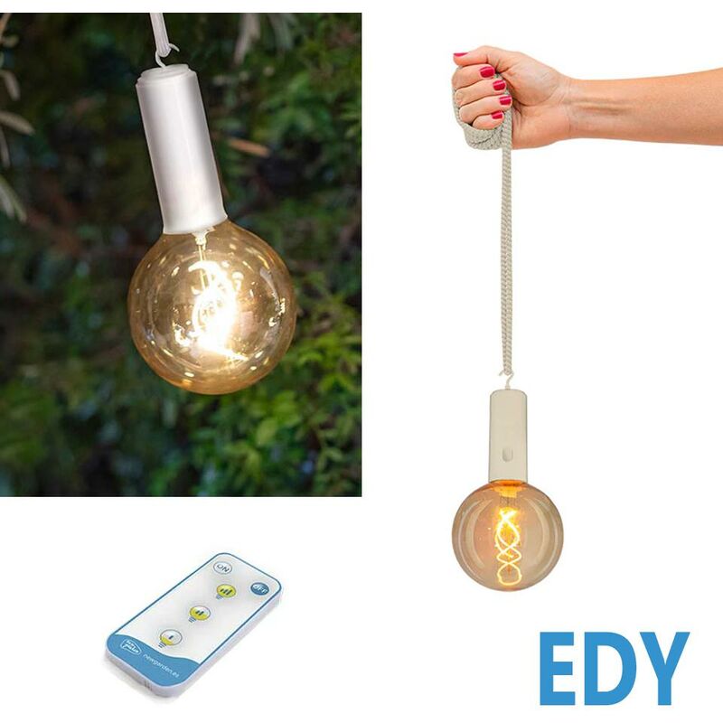 Image of Edy Rechargeable Battery White Colour Indoor & Outdoor Use