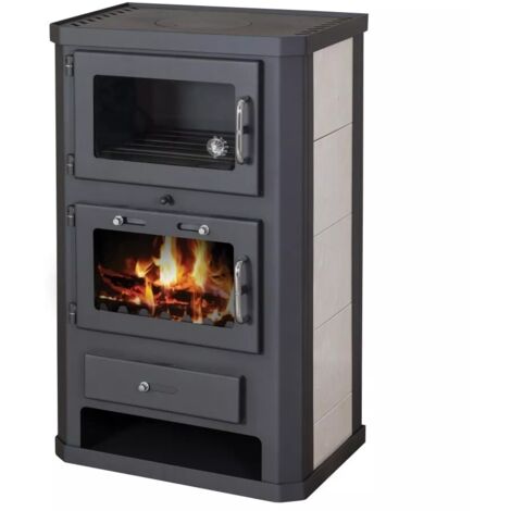 EEK A Kaminofen mit Backfach Victoria Comfort KF – 10kW