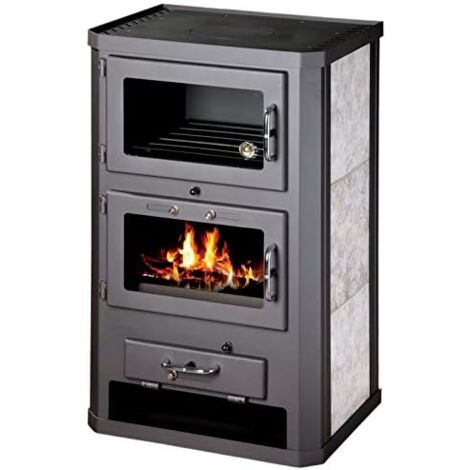 EEK A Kaminofen mit Backfach Victoria Grande F – 12kW