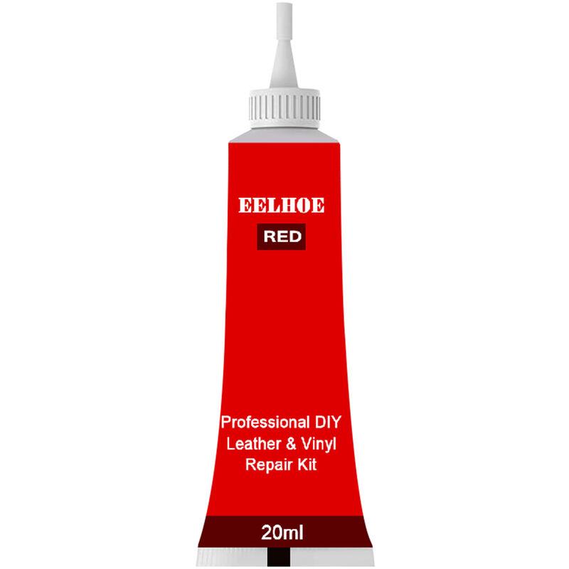 

Asupermall - EELHOE Repair Cream Agente reparador complementario para cuero de 20 ml, rojo