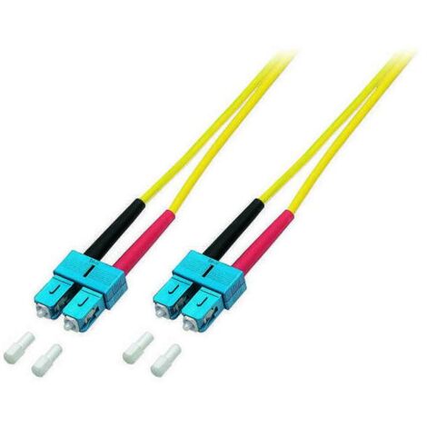 EFB Duplex Patchkabel SC-SC 9/125 OS2 LSZH 3mm 10m gelb