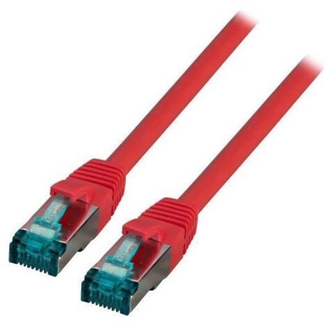 EFB-Elektronik Patchkabel Cat.6A S/FTP RJ45 EC6000A 0.25m rt