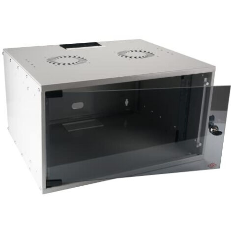 Efb WGB 1912GR 60 Wandregal grau 12U Tragfähigkeit 80 kg