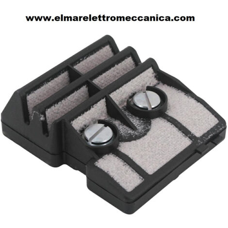 EFCO OLEOMAC EMAK Filtro aria motosega Efco 142, 146, 151, OM 942, 946, 951, OM 942, 946, 951, 938. Misure 75x66x29 mm 310570