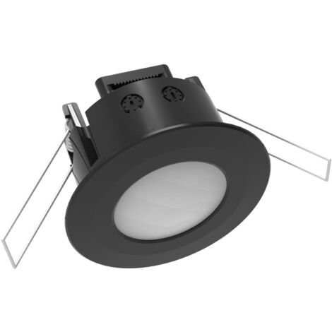 Efectoled – Détecteur de mouvement encastré PIR 360° IP65 – Détection à 8 mètres – Temporisation réglable 10s à 7min – Installation au plafond