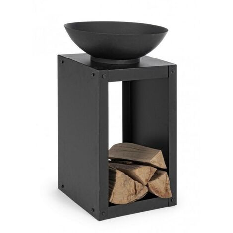 Efesto Feuerschale aus Metall 38x38 cm