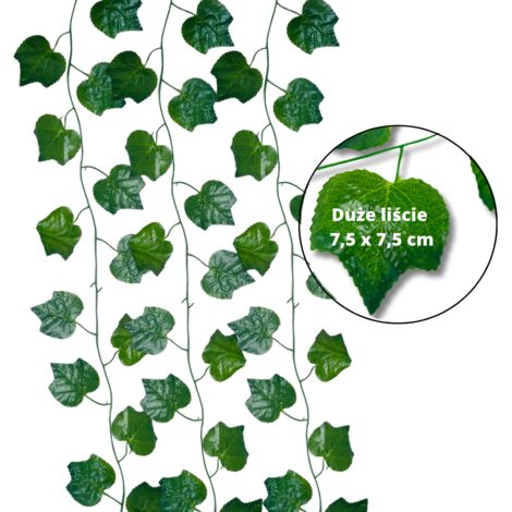 Efeugirlande - 235 cm - 3 Stück