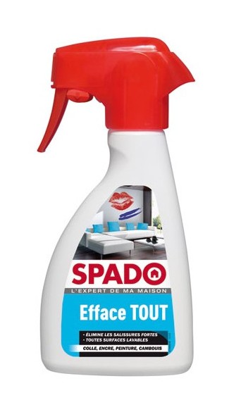 Nettoyant Efface tout toutes surfaces - 250mL - Spado