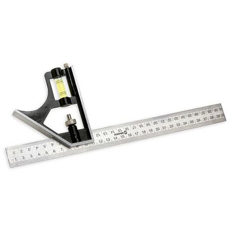 Effectif combiné. avec niveau à bulle 300x24.5x1.8mm  DOGHER 793-03-300