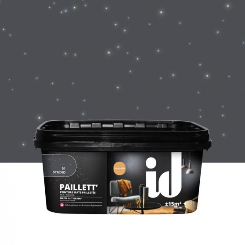 Vernice Pittura Effetto Paillett Studio 2 Lt