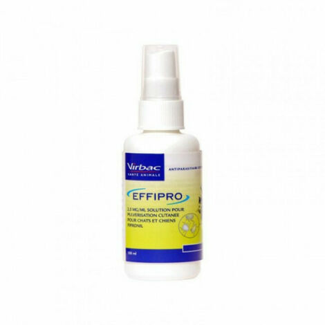 VIRBAC - Effipro Spray Anti Parasitaire pour Chien et Chat