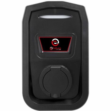 efuturo Wallbox mit Typ 2 Steckdose, 3 Phasen, bis zu 11 kW, 16 A, 400 V, Mode 3, ohne RFID Zugangskontrolle, ohne Stromzähler