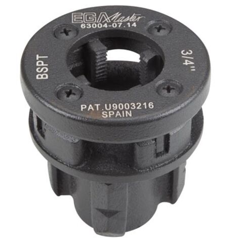 Ega-Master 63004 Bussola Testa Ottagonale 3-4'' Bsp