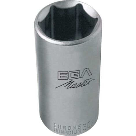 Ega-master 67683 - Vetro chiave 1/4 "- 1/2" lunga serie (6 canzoni)