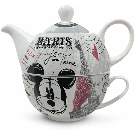 Egan PWM81/1XY Teaforone, Modello in The City, Porcellana, Multicolore, Unica