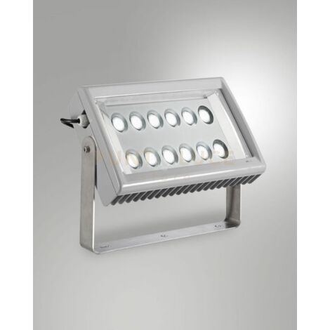 EGEO PROIETTORE GRIGIO RAL 7040 A LED 105W 4000K 12650LM ASIMMETRICA IP65