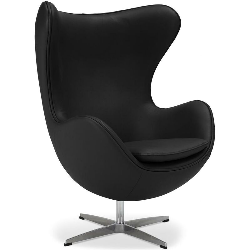

Privatefloor - Cocoon Chair - Cuero de Imitación Negro