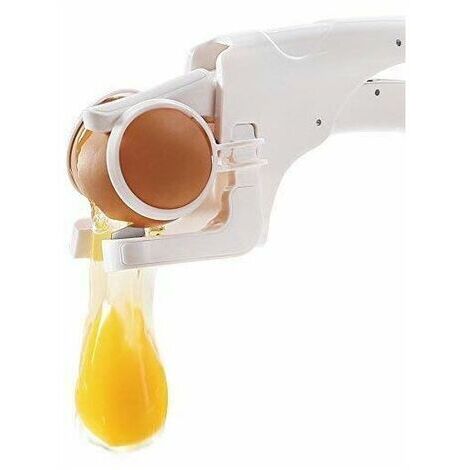 Egg Cracker No Splinter Egg Cracker Kitchen Gadget Gift Egg Yolk White Protein Separator Kitchen Tool