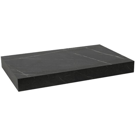 Egger Naturel plan vasque 123,5x8x50 cm, noir effet marbre (DO12050PBC)