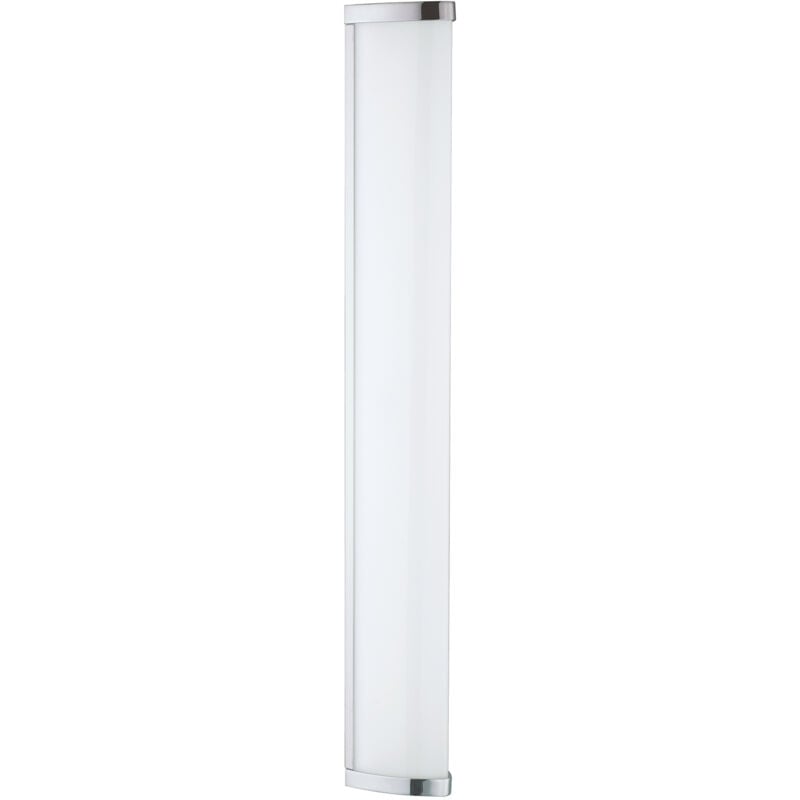 Plafoniera Contemporanea Gita 2 Metallo Cromo Luce Led Integrato 16W
