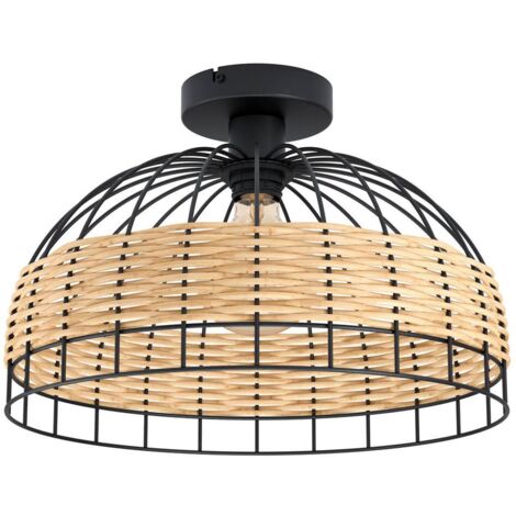 Eglo Anwick Lampada da Soffitto, Nero