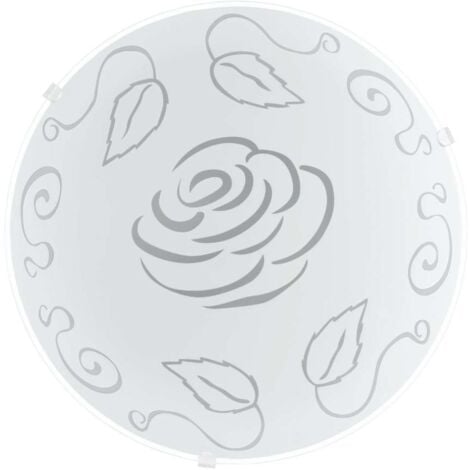 Eglo Applique Plafoniera Mars 1 - Bianco - Ø250 mm
