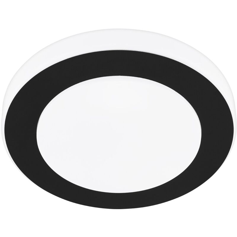 Eglo - Plafoniera Moderna Led Carpi Acciaio Nero 3 Luci Led Integrato 3,6W