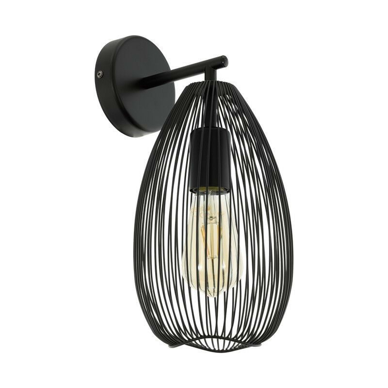 Eglo - Clevedon Wall Light Black