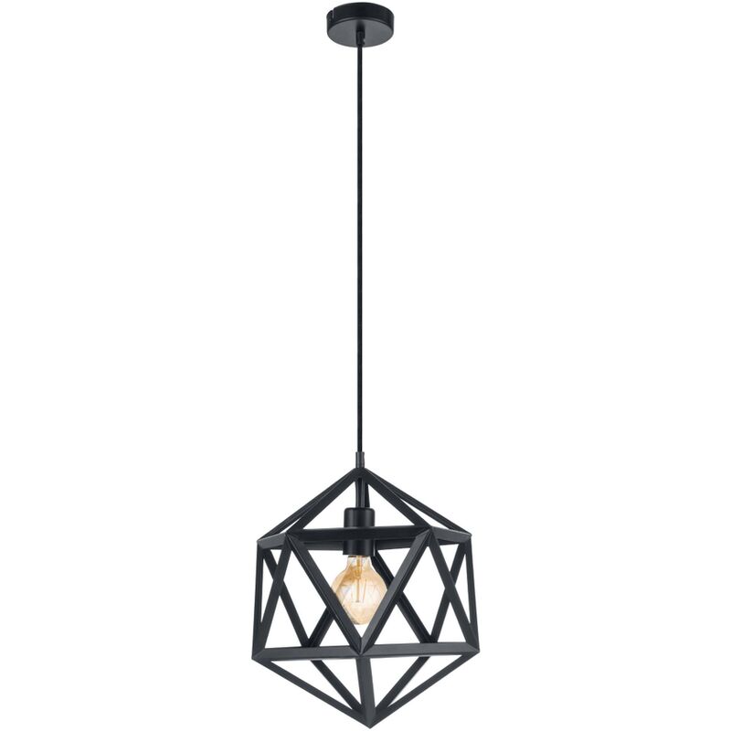 

Suspensión Embleton Negro 60W - Noir - Eglo