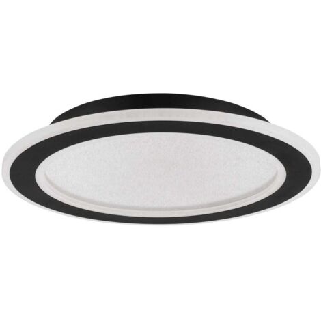 Eglo Deckenleuchte Macchioni schwarz Ø 38 cm Deckenlampen & Kronleuchter