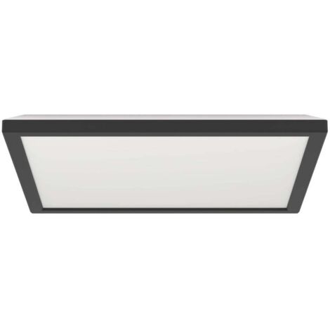 Eglo Deckenleuchte Rovito-R schwarz 39 x 39 cm Deckenlampen & Kronleuchter