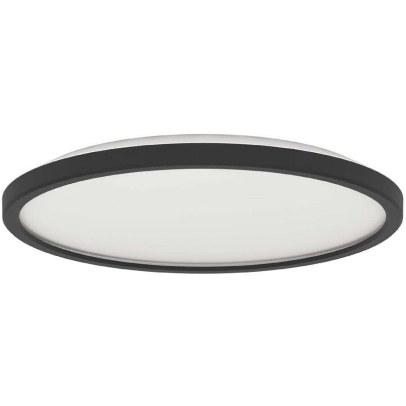Eglo Schwarz Deckenleuchte Rovito Ø 30 Cm Deckenlampen & Kronleuchter
