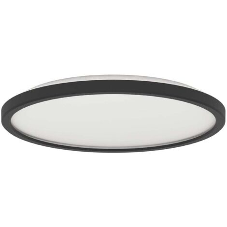 Eglo Deckenleuchte Rovito schwarz Ø 30 cm Deckenlampen & Kronleuchter