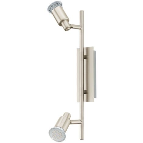 EGLO ERIDAN Faretto d'illuminazione da superficie Metallico GU10 LED 5 W A+ [Classe di efficienza energetica A+]