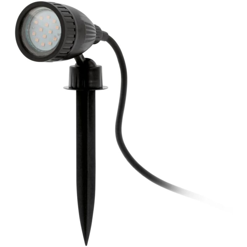 

Foco LED al aire libre Nema 1 3 W negro 93384 - Negro - Eglo